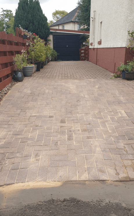Driveway installation and repairs in Airdrie