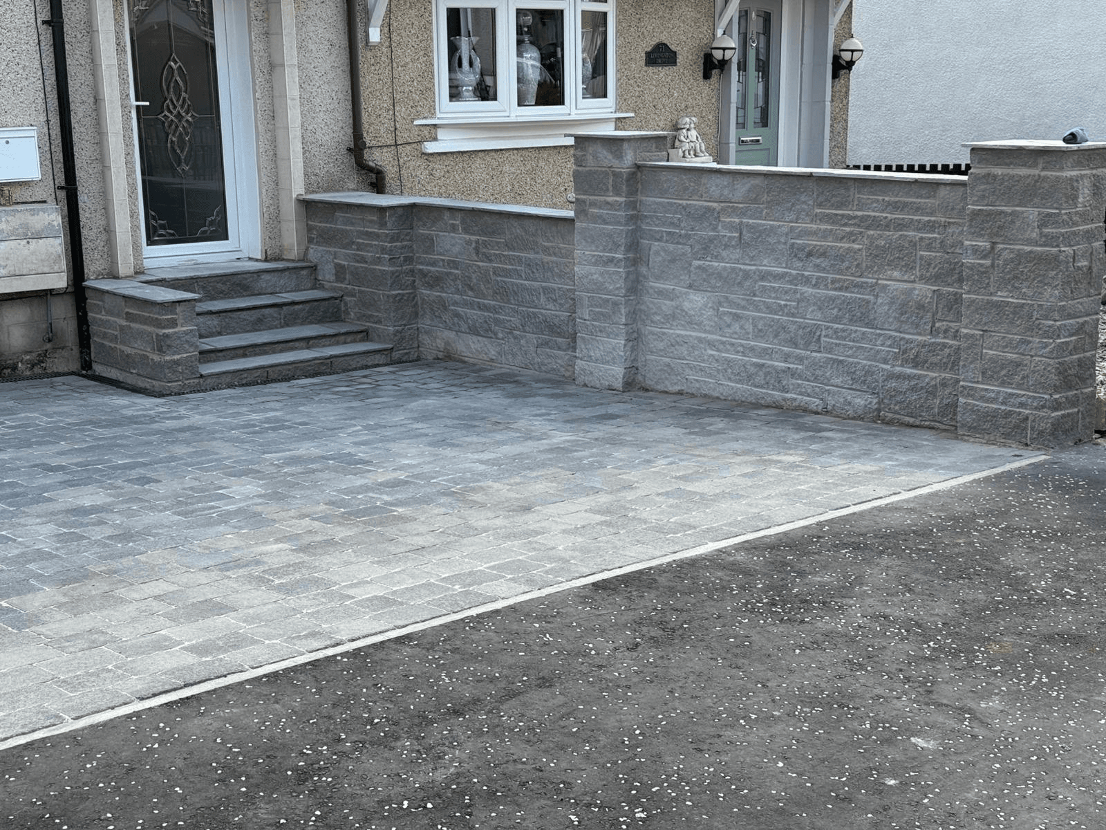 Driveway installation and repairs in Airdrie