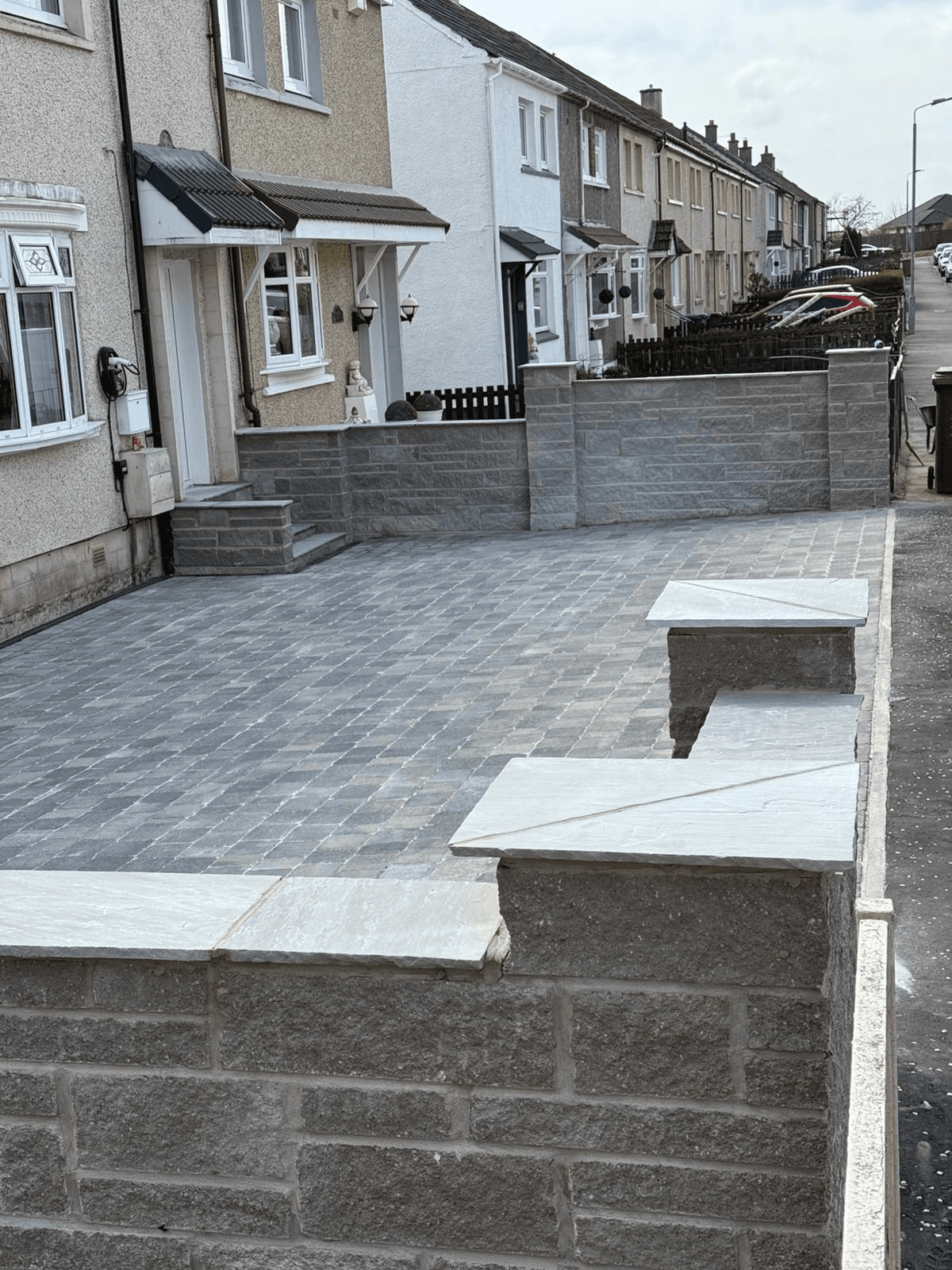 Driveway installation and repairs in Airdrie