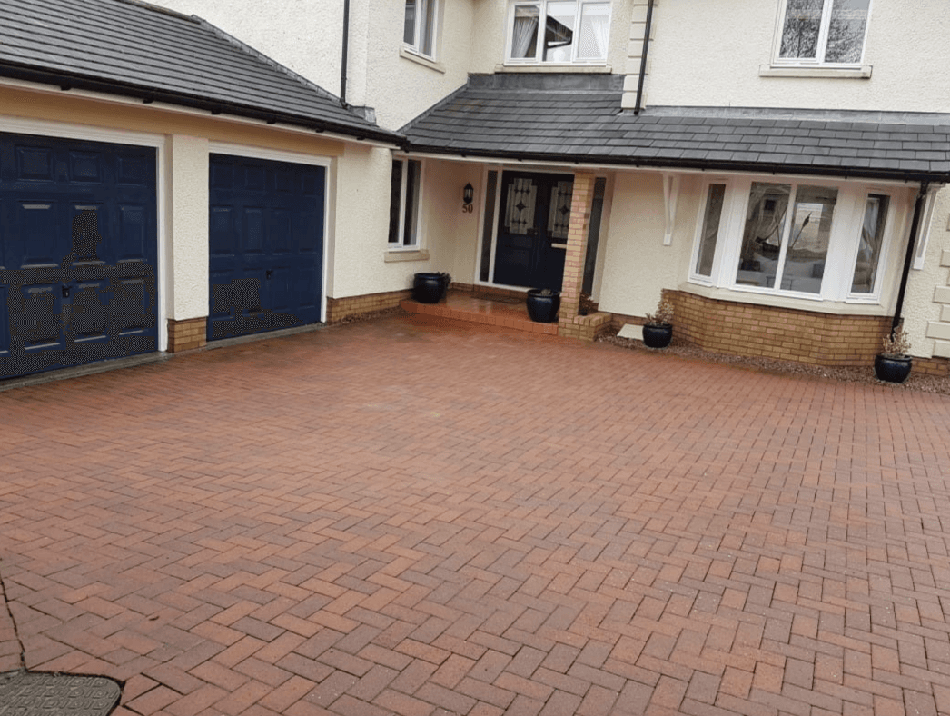 Driveway installation and repairs in Airdrie