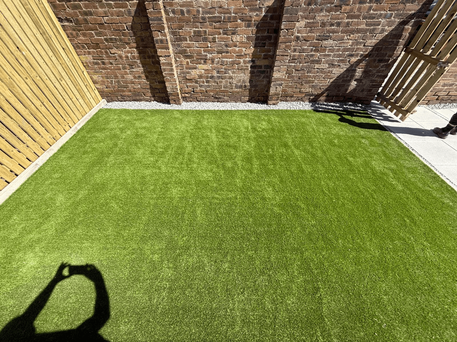 Artificial grass installation in Airdrie and North Lanarkshire