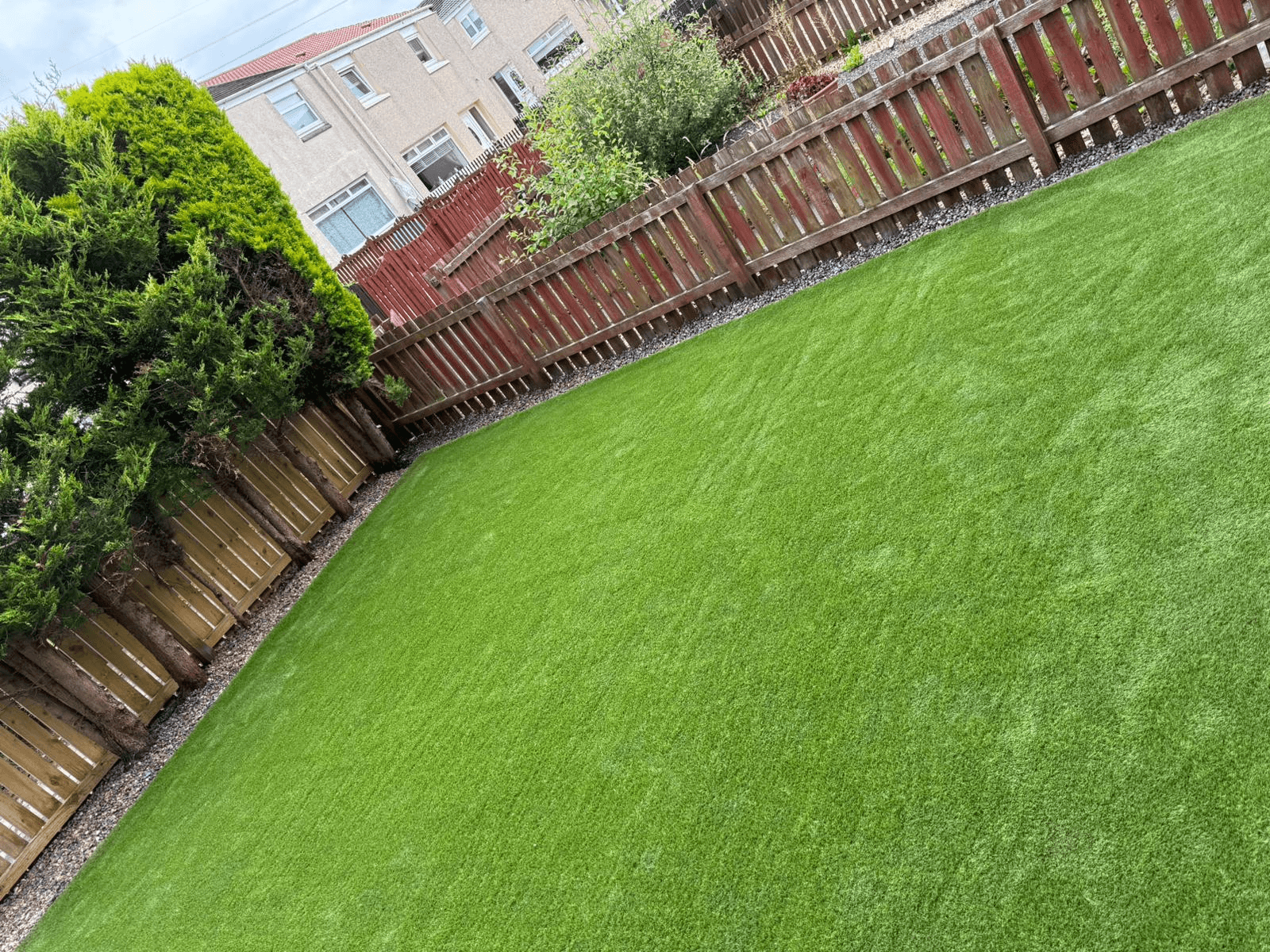 Artificial grass installation in Airdrie and North Lanarkshire