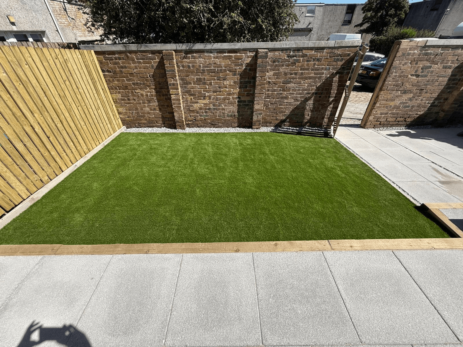 Artificial grass installation in Airdrie and North Lanarkshire