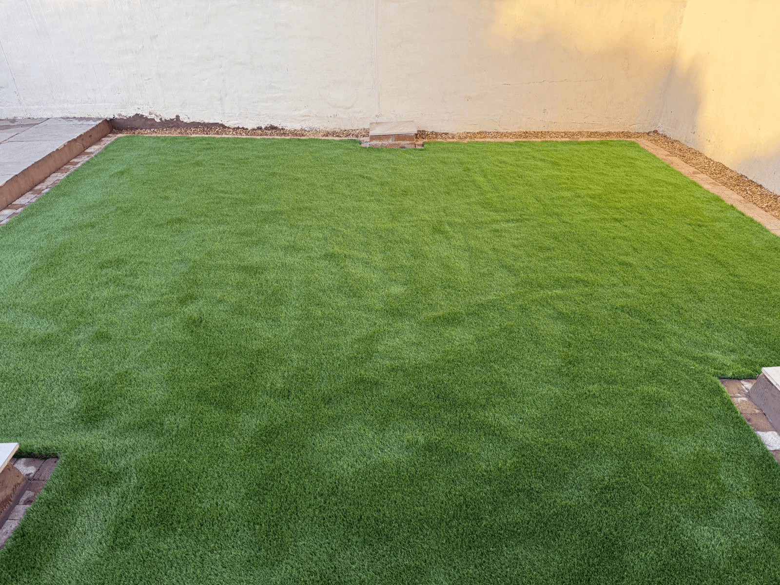 Artificial grass installation in Airdrie and North Lanarkshire