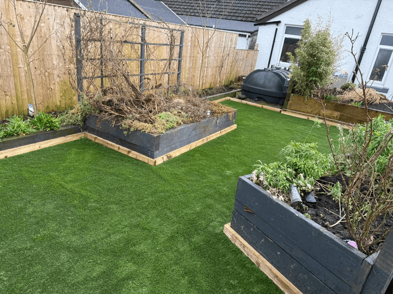 Artificial grass installation in Airdrie and North Lanarkshire