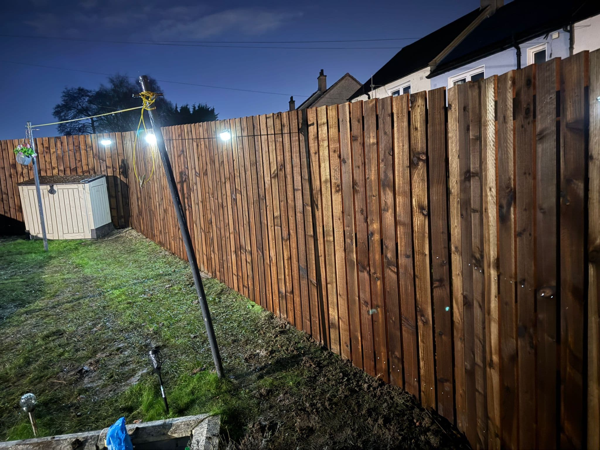 Fencing installation and repairs in Airdrie