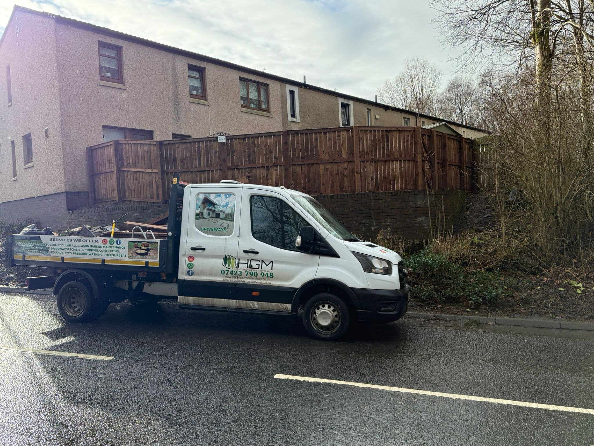 Fencing installation and repairs in Airdrie
