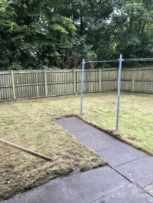 Garden maintenance work in Airdrie