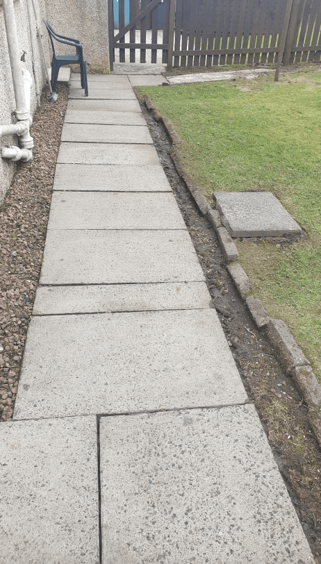 Paving and slabbing work in Airdrie