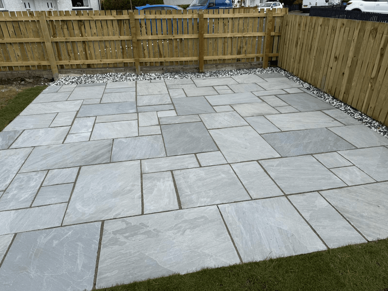 Paving and slabbing work in Airdrie