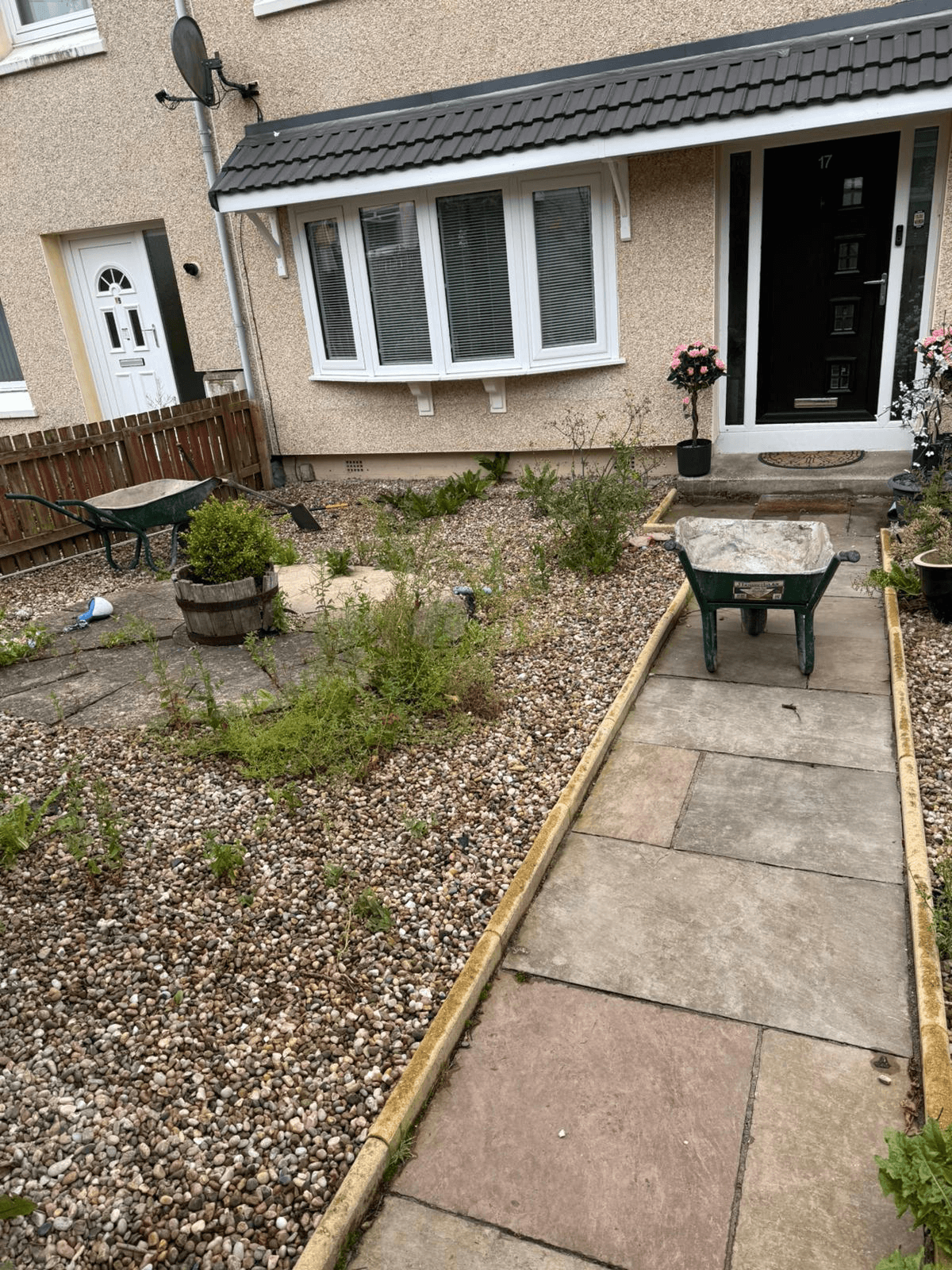 Paving and slabbing work in Airdrie