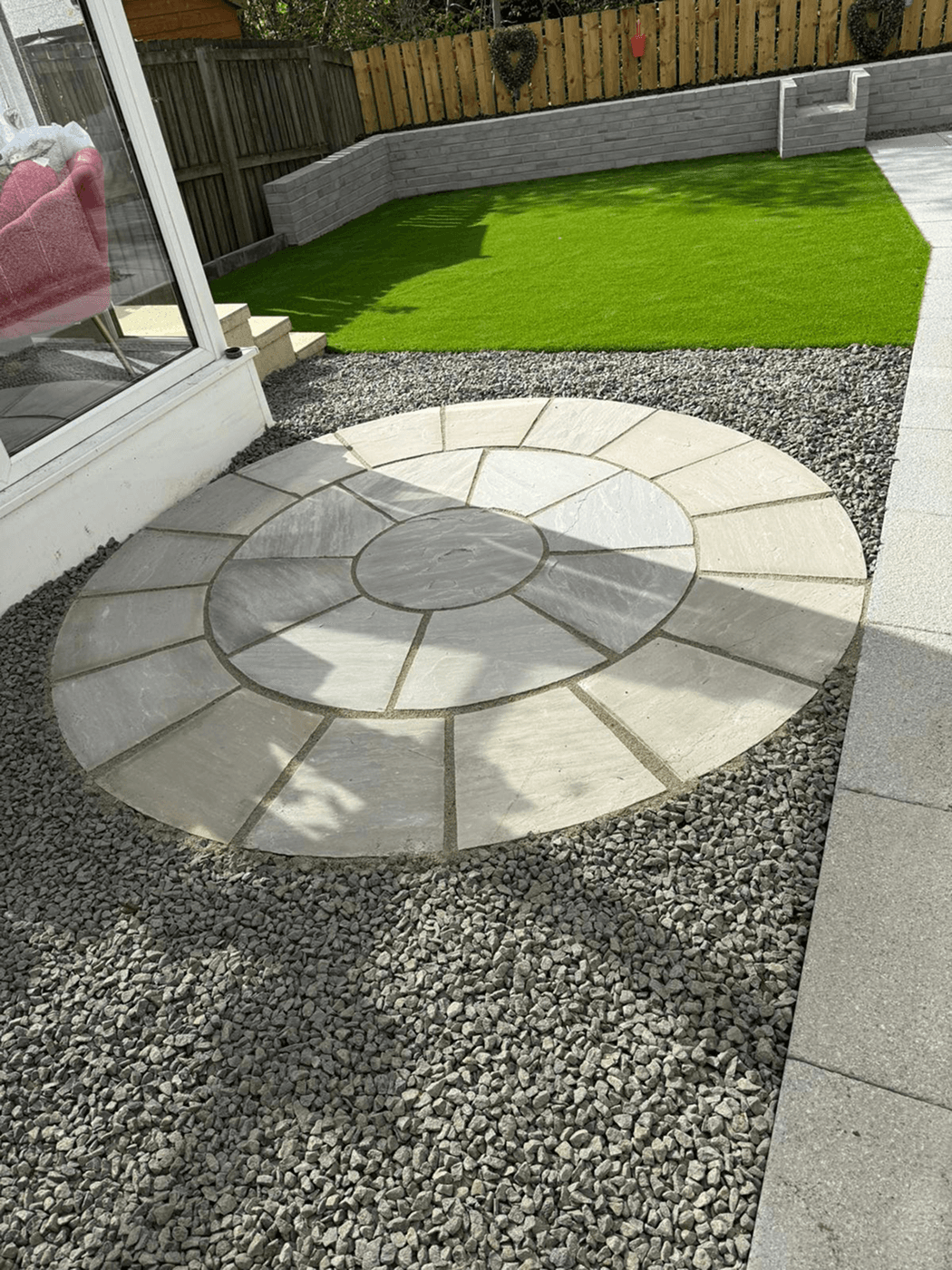 Paving and slabbing work in Airdrie