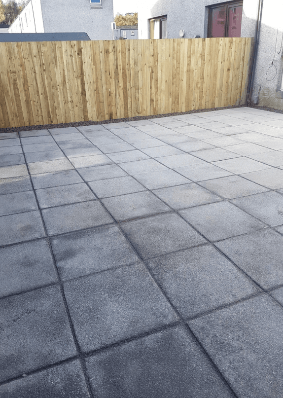 Paving and slabbing work in Airdrie