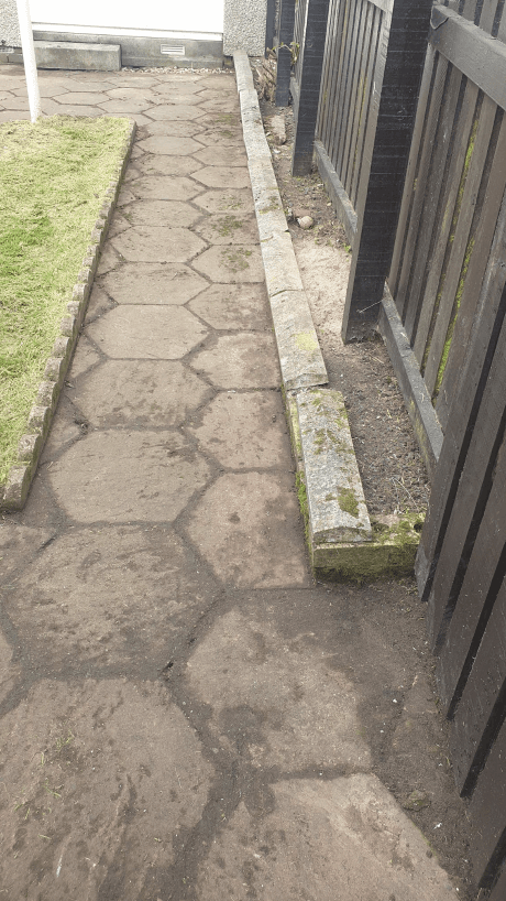 Paving and slabbing work in Airdrie