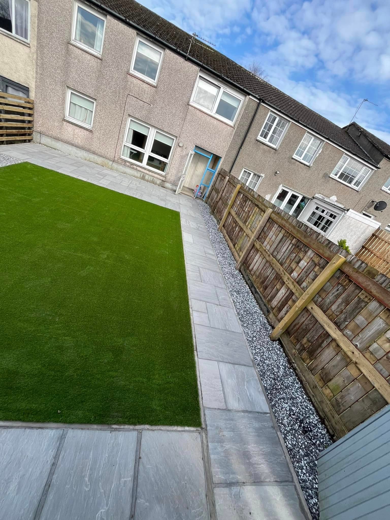 Garden maintenance and landscaping work