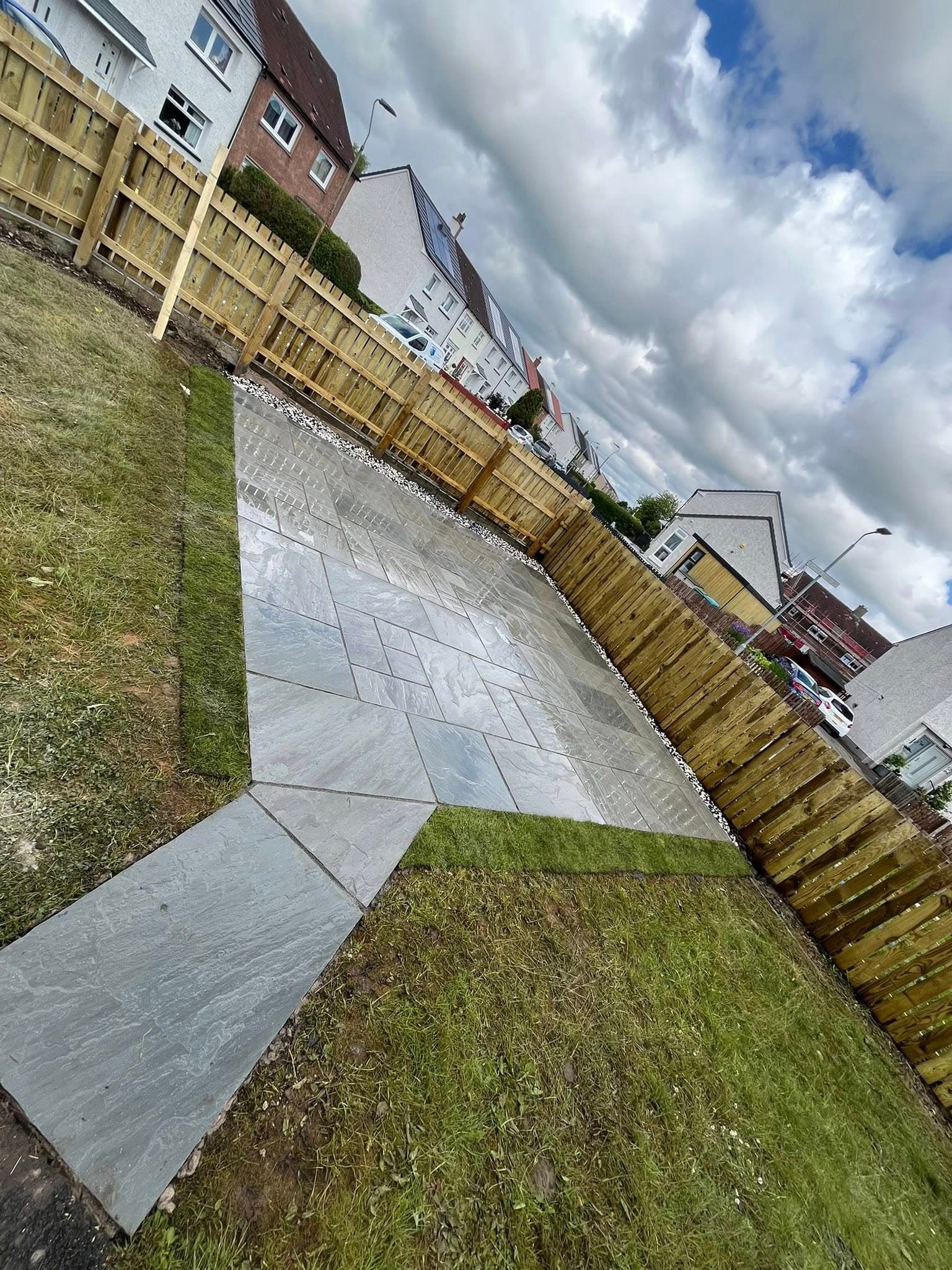 Garden maintenance and landscaping work